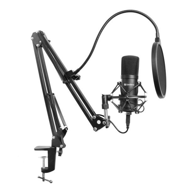 SANDBERG MIKROFON SET USB ZA PREDVAJANJE V ŽIVO
