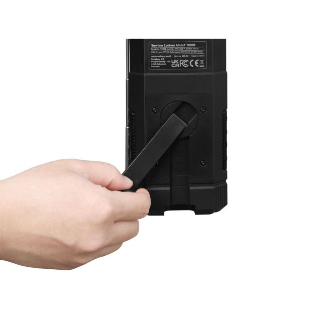 SANDBERG ROČNA SVETILKA Z BATERIJO POWERBANK 5000 SURVIVOR, 10W