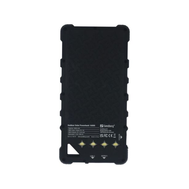 SANDBERG SOLARNA BATERIJA POWERBANK 16.000 OUTDOOR, 20W