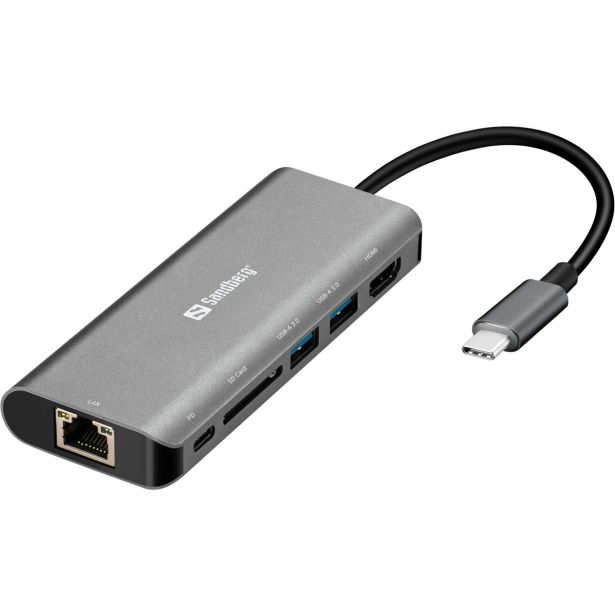USB RAZDELILEC (HUB) SANDBERG SB13618 HUB / DOCK