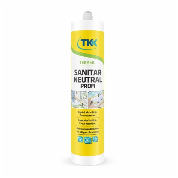 SANITARNI SILIKON TEKASIL NEUTRAL PROFI SIV 300ML RAL.:7035