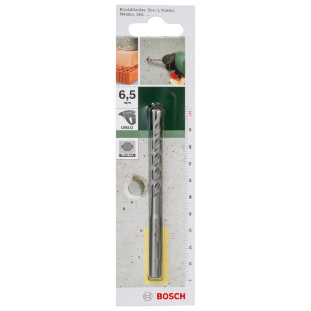 SVEDER ZA KAMEN DIN 8039 BOSCH SDS-QUICK 6.5X100 MM