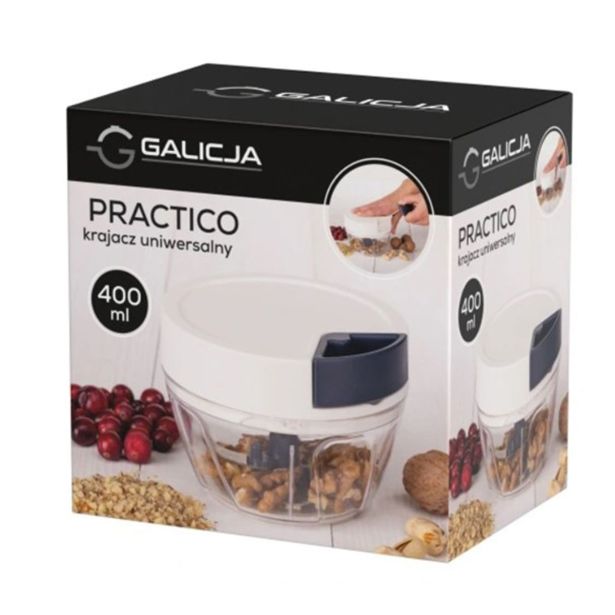 SEKLJALNIK / REZALNIK GALICIJA ROČNI SEKLJALNIK 0.4 L BELO-SIV GALICIJA