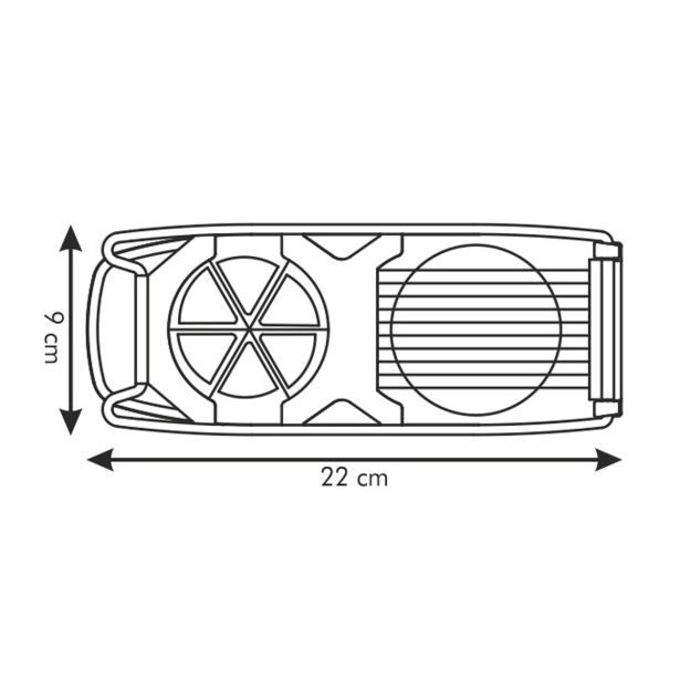 SEKLJALNIK / REZALNIK TESCOMA ZA JAJCA PRESTO VEČ FUNKCIJSKI
