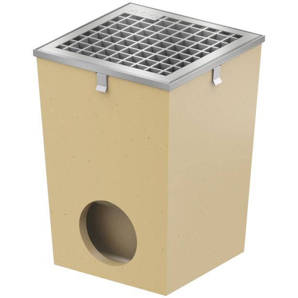 PRIBOR ZA ODVODNJAVANJE ACO SELF DVORIŠČ. POŽIRALNIK REŠ. IN OKVIR 250X250X350