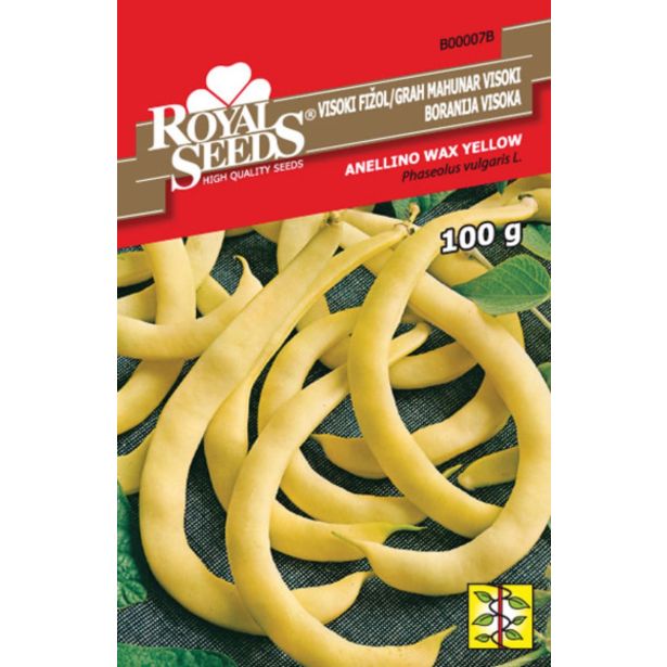 STROČNICA ROYAL SEEDS FIŽOL ANELLINO G. 100G