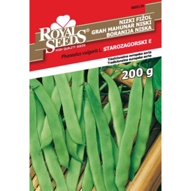 STROČNICA ROYAL SEEDS FIŽOL STAROZAG. 200G ŠK