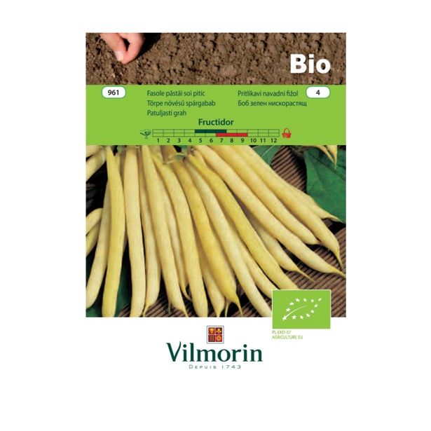 SEME STROČNIC VILMORIN BIO NIZEK FIŽOL FRUCTIDOR