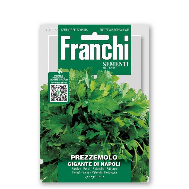 SEME VRTNINE FRANCHI SEMENTI PETERŠILJ GIGANTE DI NAPOLI