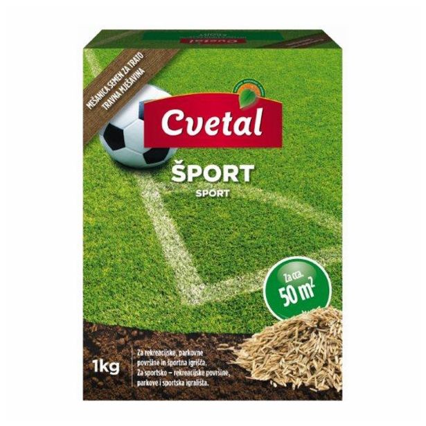 SEME ZA TRAVO CVETAL SEME ZA TRAVO SPORT 1KG