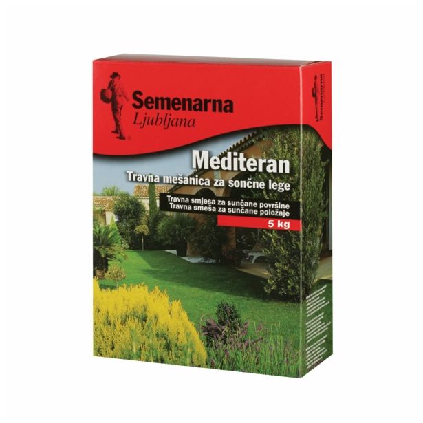 SEME ZA TRAVO SEMENARNA MEDITERAN 5 KG ŠK