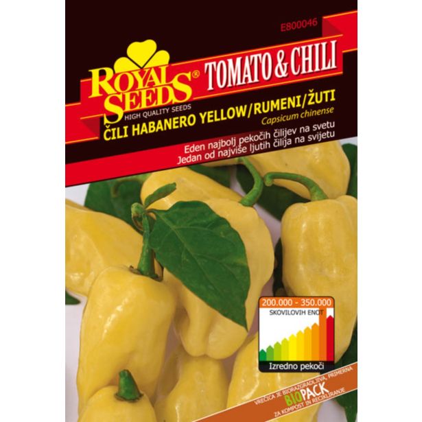 PLODOVKA ROYAL SEEDS ČILI HABAN. RUM. TC 46