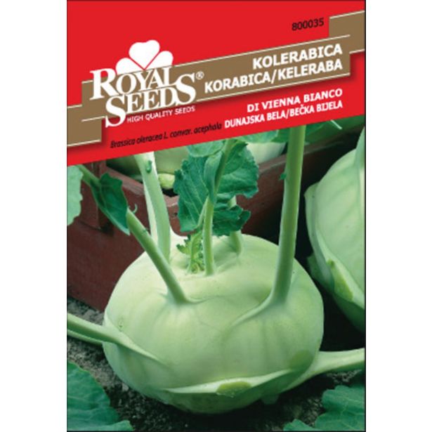 SEMENA ROYAL SEEDS KOLERABICA DUNAJSKA B. 35