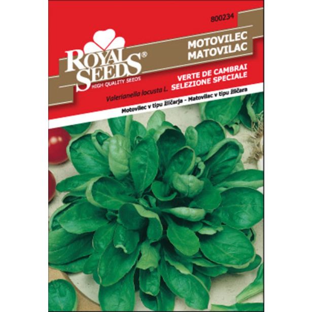 LISTNA ZELENJAVA ROYAL SEEDS MOTOVILEC VDC ŽLIČAR 234
