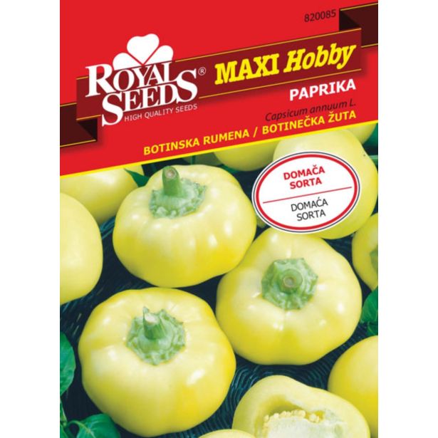 PLODOVKA ROYAL SEEDS PAPRIKA BOTINSKA R. MH 85