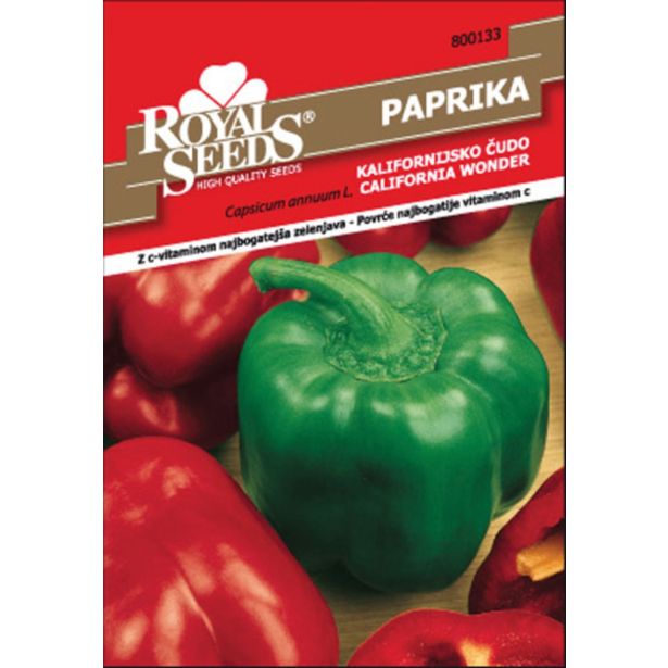 PLODOVKA ROYAL SEEDS PAPRIKA CALIFORNIA W. 133