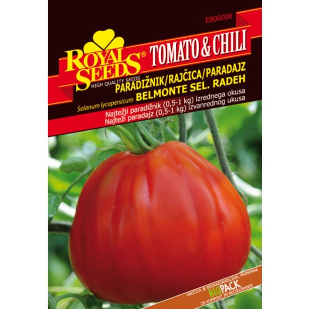 PLODOVKA ROYAL SEEDS PARADIŽNIK BELMONTE TC 6