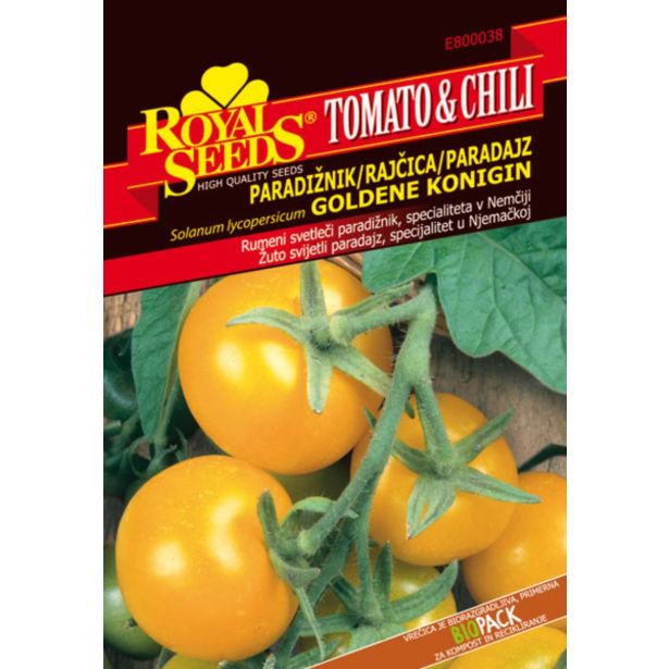 PLODOVKA ROYAL SEEDS PARADIŽNIK GOLDENE K TC38