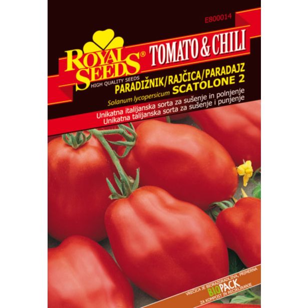 PLODOVKA ROYAL SEEDS PARADIŽNIK SCATOLONE TC 14