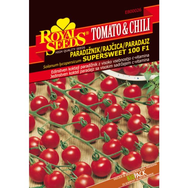 PLODOVKA ROYAL SEEDS PARADIŽNIK SUPERSW.TC 26