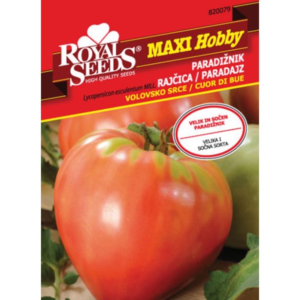PLODOVKA ROYAL SEEDS PARADIŽNIK VOLOVSKO SRCE MH 79