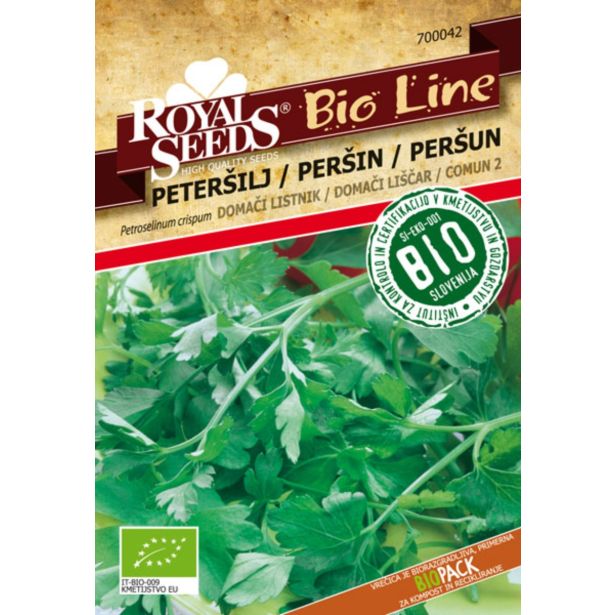 PETERŠILJ ROYAL SEEDS DOMAČI L.BIO 42