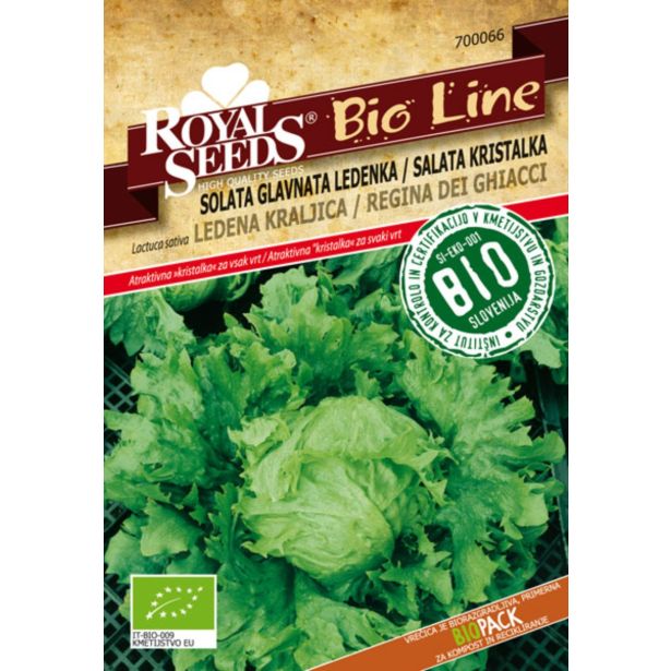 LISTNA ZELENJAVA ROYAL SEEDS SOLATA LEDENA K. BIO 66