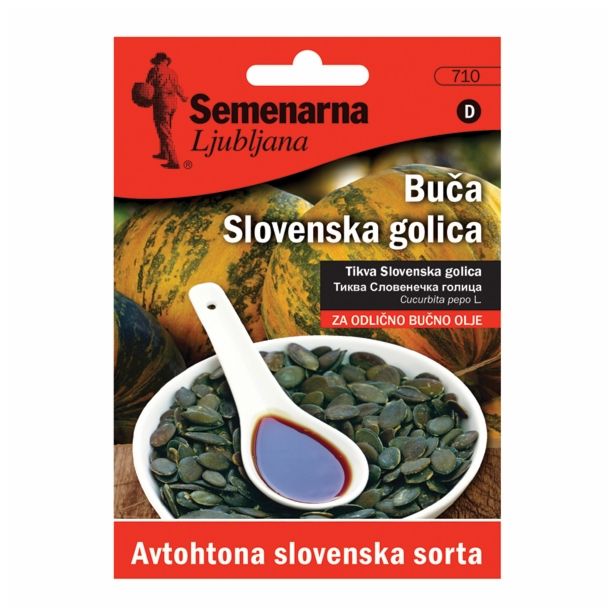SEMENA SEMENARNA BUČA SLOVENSKA GOLICA 710 M.V.
