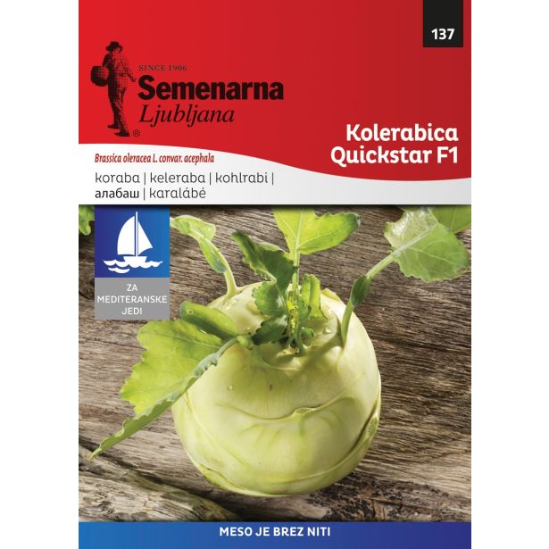 KORENOVKA SEMENARNA KOLERABICA QUICK STAR F1 MEDITERAN