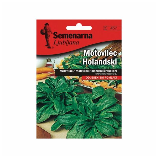 LISTNA ZELENJAVA SEMENARNA MOTOVILEC HOLANDSKI V MALI VREČICI 457