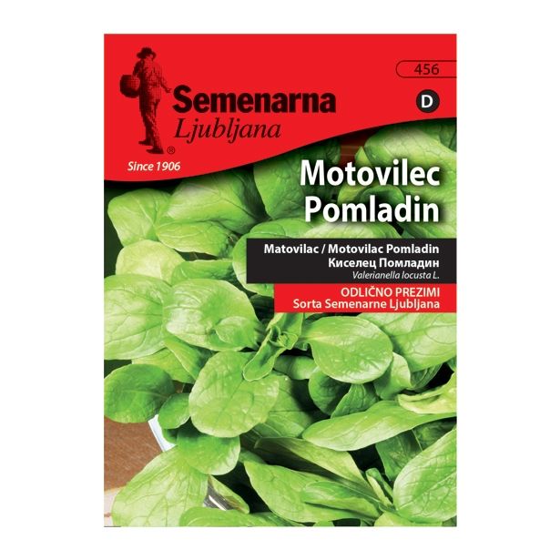 SEMENA SEMENARNA MOTOVILEC POMLADIN V MALI VREČICI 456