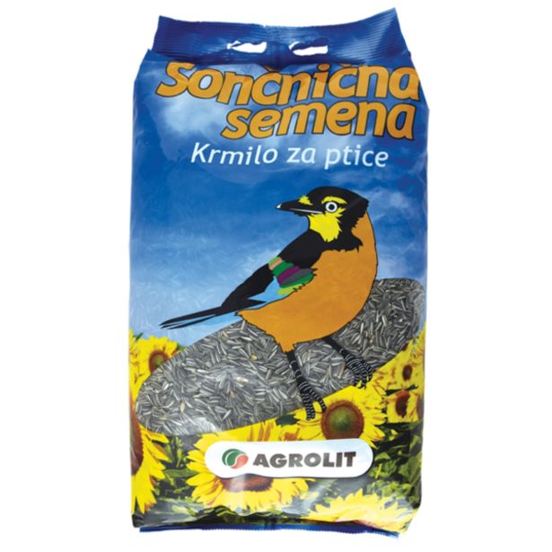 HRANA ZA ZUNANJE PTICE AGROLIT SEMENA SONČNIC ČRNA 5KG