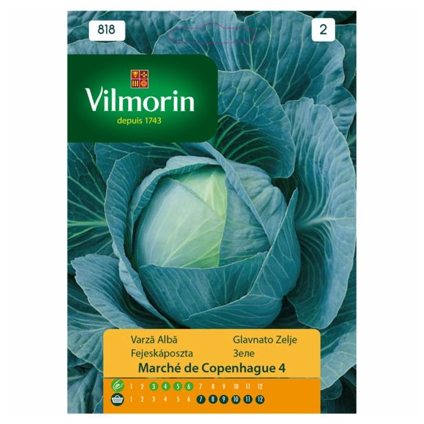 SEMENA VILMORIN GLAVNATO ZELJE MARCHE DE COPENHAGUE 4