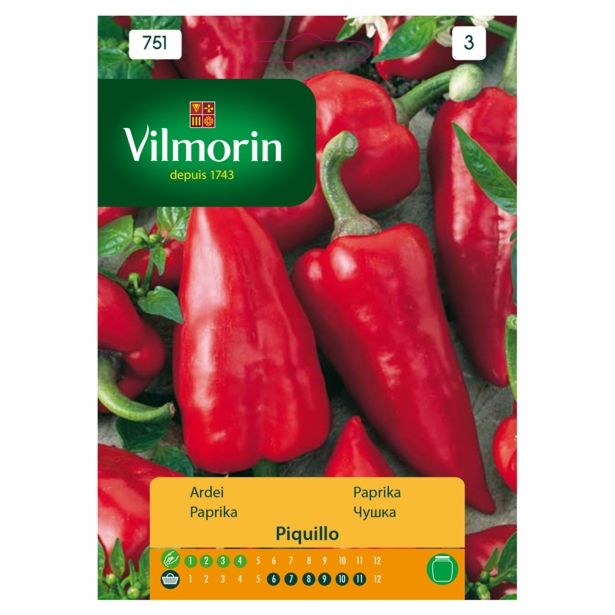 PLODOVKA VILMORIN PAPRIKA PIQUILLO