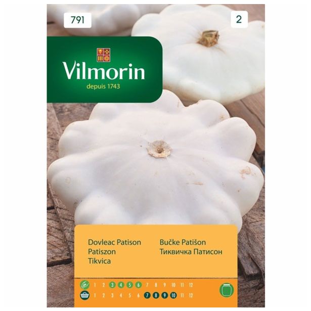 PLODOVKA VILMORIN PATISON BELA