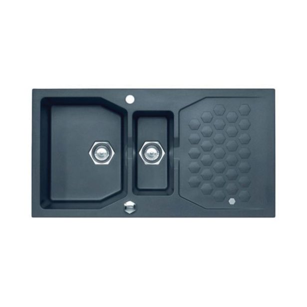 GRANITAL POMIVALNO KORITO ALVEUS SENSUAL 70, G05M TWILIGHT 980X520 MM