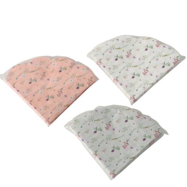 SERVIETE V OBLIKI ROŽE, 12/1, SORT