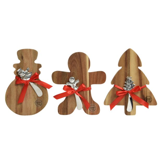 SERVIRNA DESKA DECORIS AKACIJA SNEŽAK/MEDVEDEK/ SMREKICA