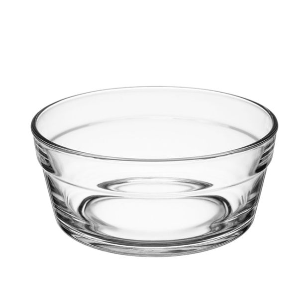 SERVIRNA SKLEDA GALICIJA 14 CM STEKLENA INCA