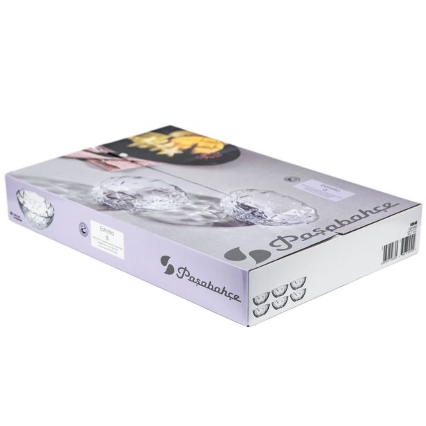 SERVIRNA SKLEDA PASABAHCE 13 CM, 385 ML ESTRELLA 6/1.