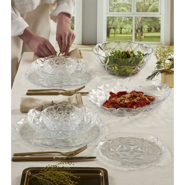 SERVIRNA SKLEDA PASABAHCE 13 CM, 385 ML ESTRELLA 6/1.