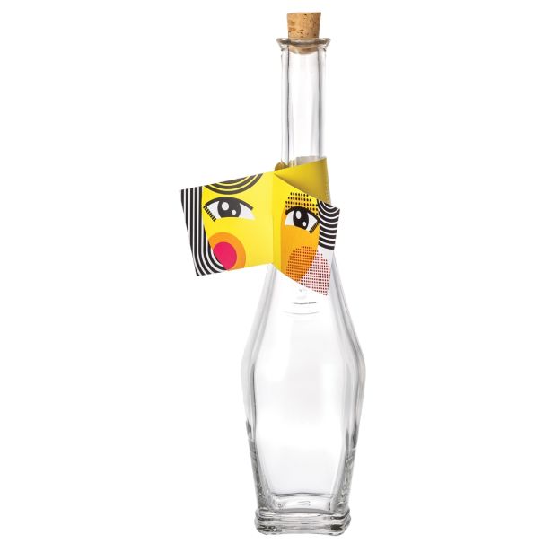 SERVIRNA POSODA ZA PIJAČE STEKLARNA HRASTNIK 350 ML STEPHANIE HAPPY OLJE KIS