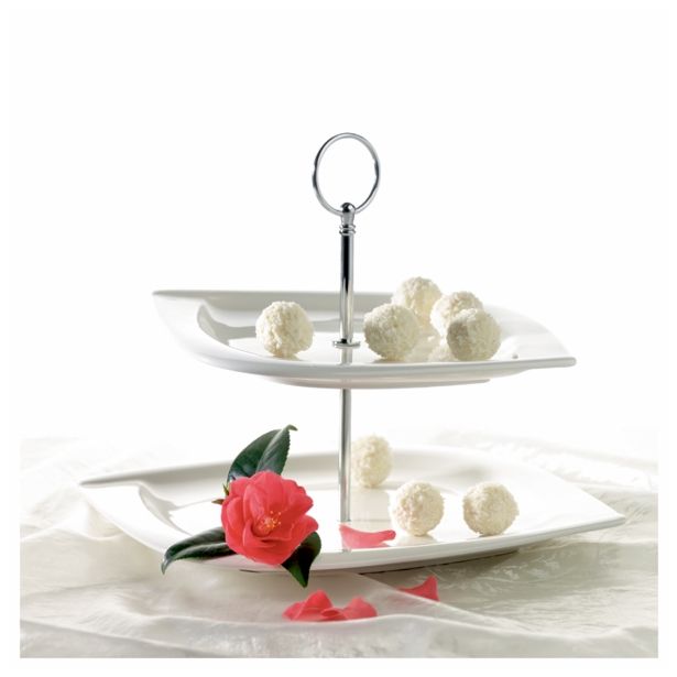 SERVIRNI KROŽNIK VERSO ETAŽER 2 DELNI CAMELIA