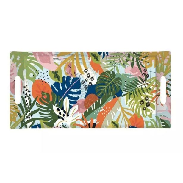 SERVIRNI PLADENJ EASY LIFE TROPICAL VIBES PLADENJ 40X19CM MELAMINA