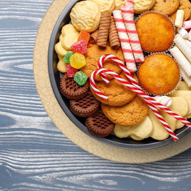 PODSTAVEK TOGNANA 33 CM SOTTOPIAT. CHROME ZLATE BARVE