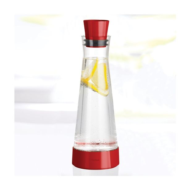 SERVIRNI VRČ TEFAL 1 LIT KARAFA RDEČI POKROV