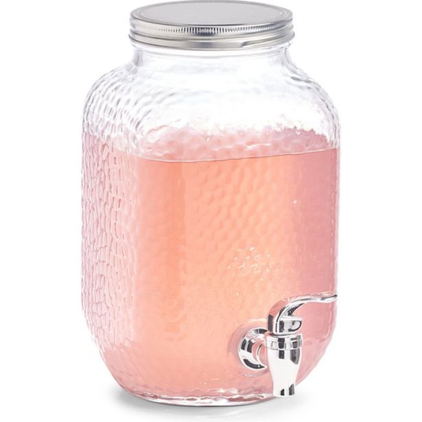 SERVIRNI VRČ ZELLER PRESENT 3.7 LIT S PIPICO STEKLEN ZA PIJAČO