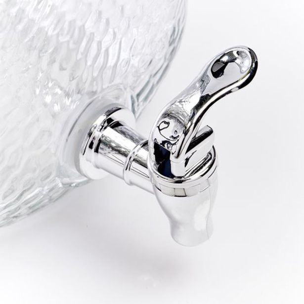 SERVIRNI VRČ ZELLER PRESENT 3.7 LIT S PIPICO STEKLEN ZA PIJAČO