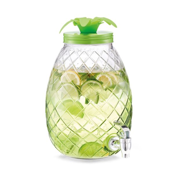 SERVIRNI VRČ ZELLER PRESENT 4.5 LIT S POKROVOM IN PIPICO ANANAS