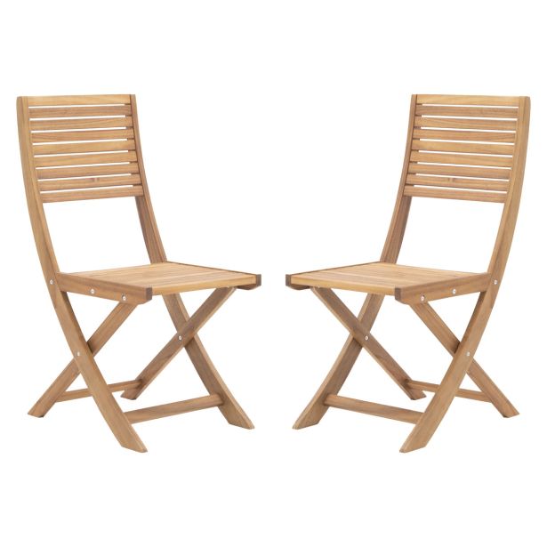 SET 2 JEDILNIH STOLOV SOLARIS II ORIGAMI FSC AC HONEY WOOD